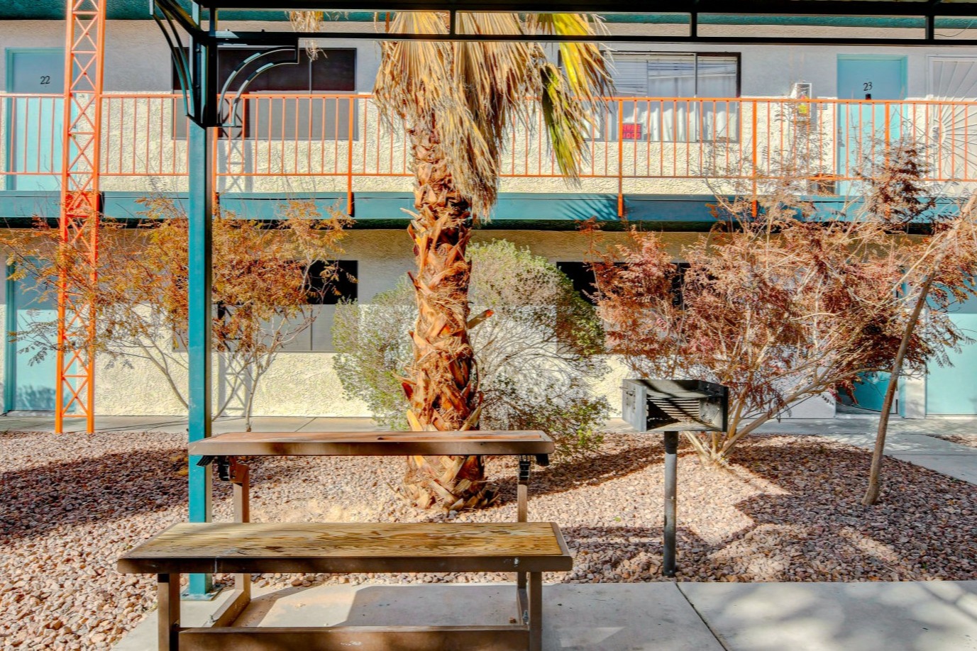 Example Property BBQ Area
